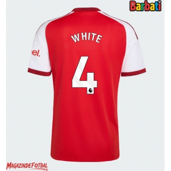 Arsenal Ben White #4 Tricou Fotbal Replică 2026-27 Barbati Acasa